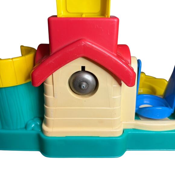 Fisher Price Roll Around Playground Vintage School Preschool Toy w/ Bell 1994 - Picture 9 of 13